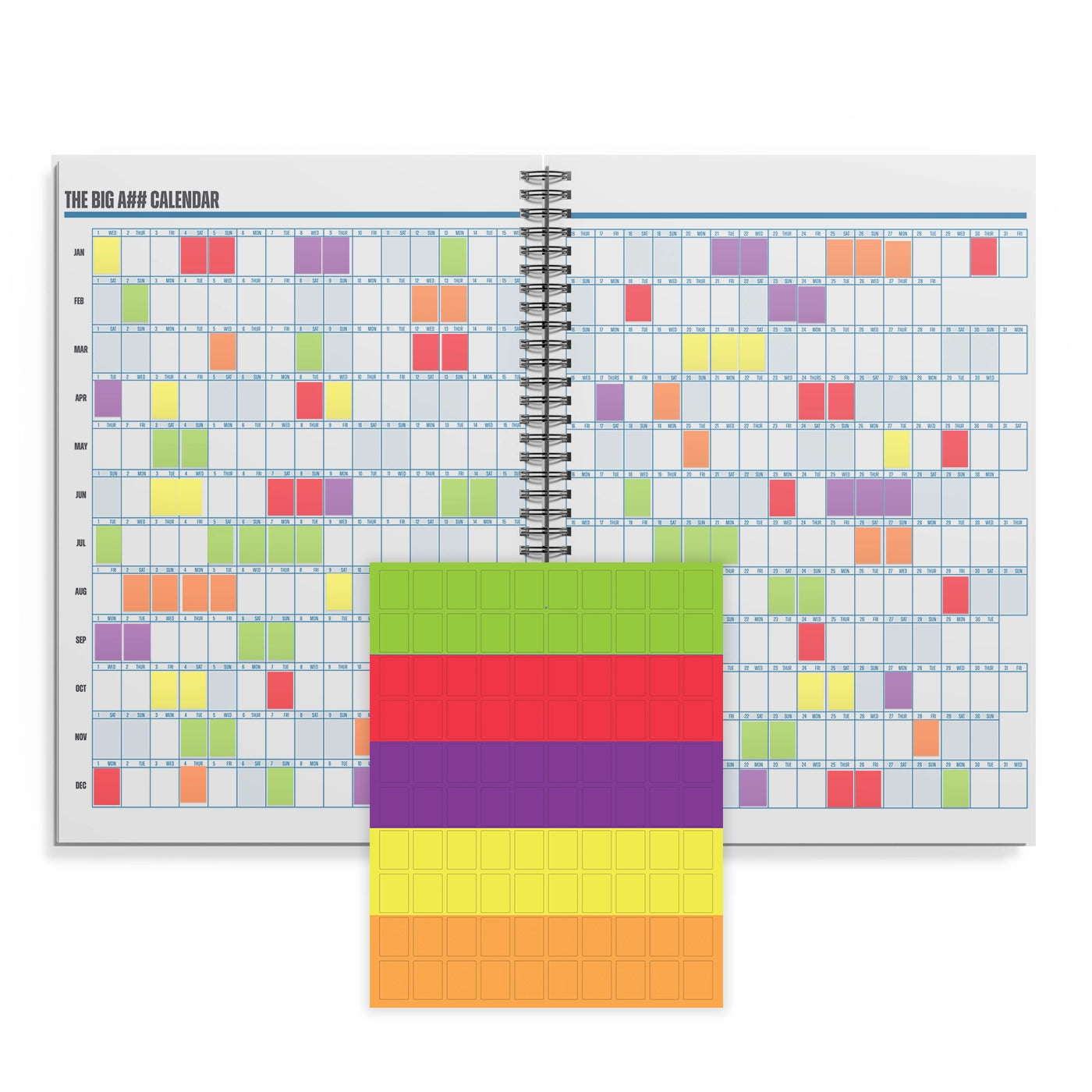 365-Day Planner Stickers