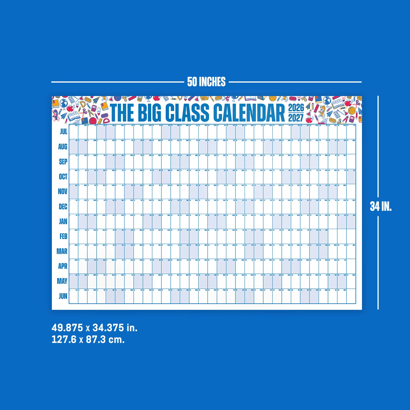 The Big Class Calendar - Academic Year