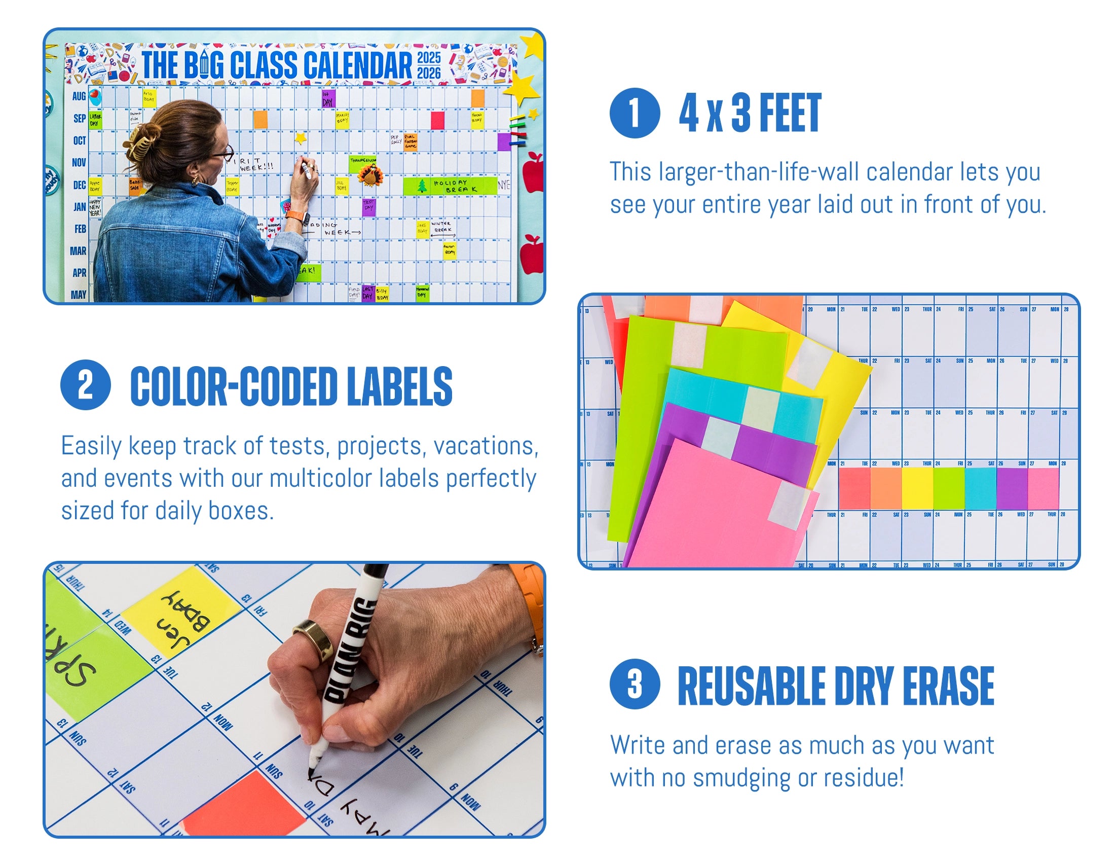 The Big Class Academic Calendar