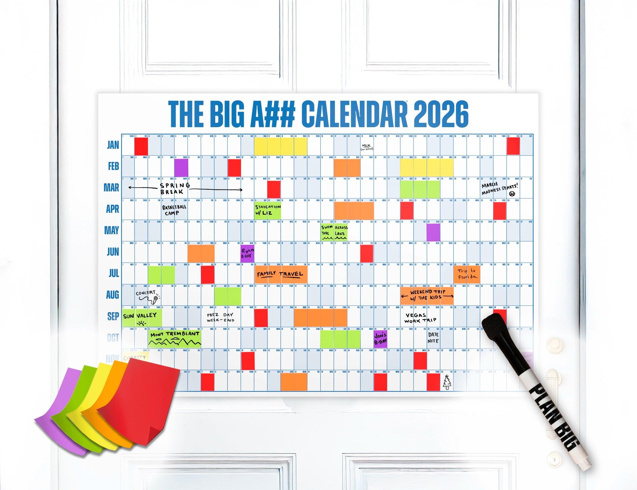 The Mini Big A## Calendar