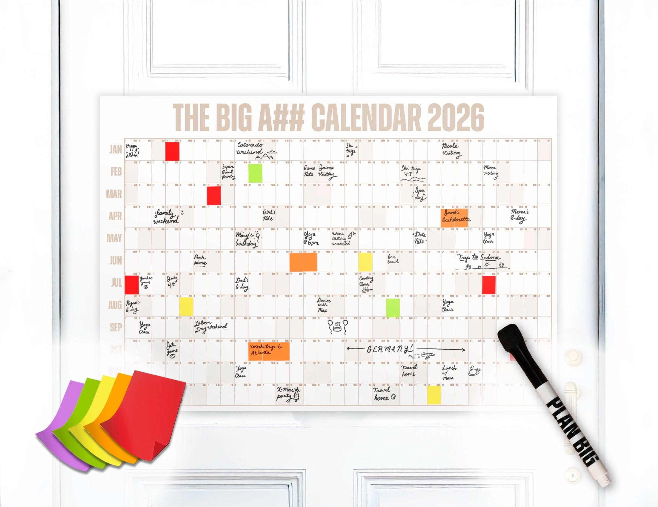 The Mini Big A## Calendar