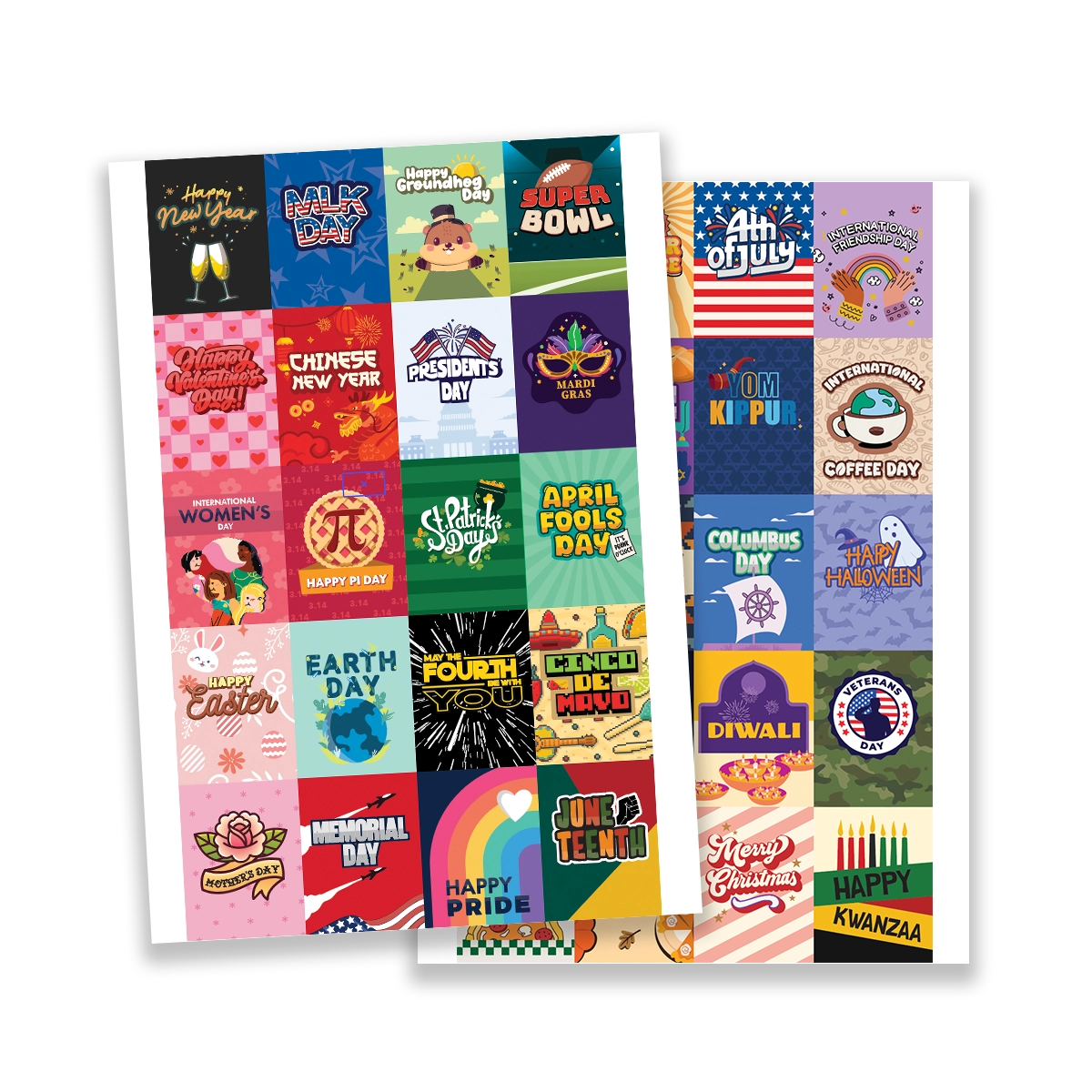 Holiday Art Sticker Pack