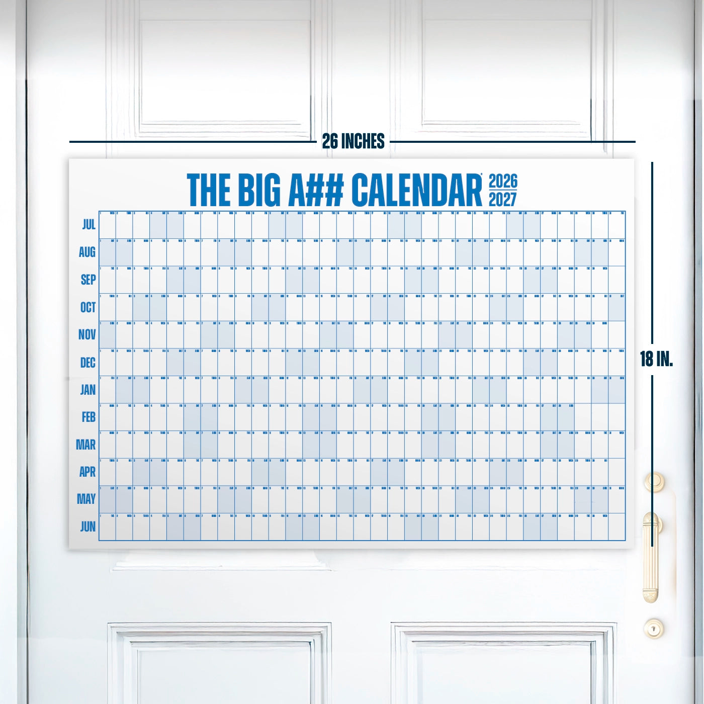 The Mini Big A## Calendar - Academic Year