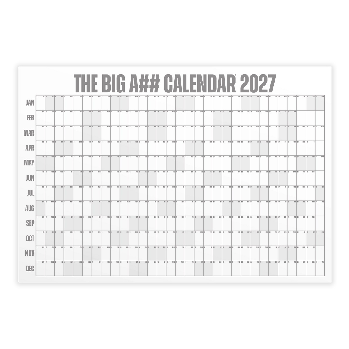 The Big A## Calendar