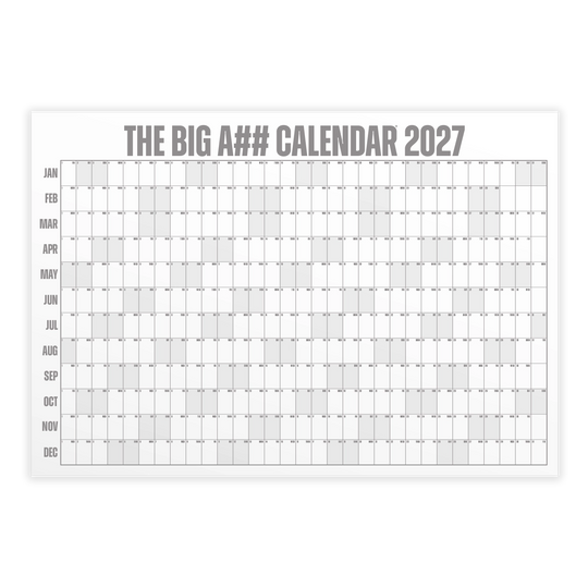 The Big A## Calendar