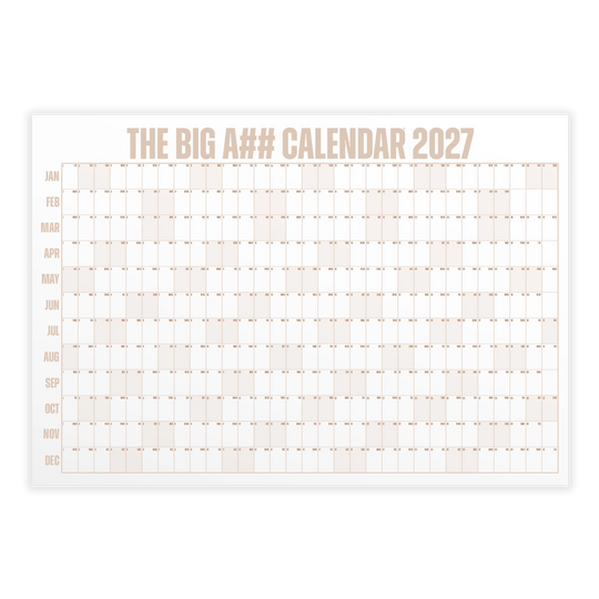 The Big A## Calendar