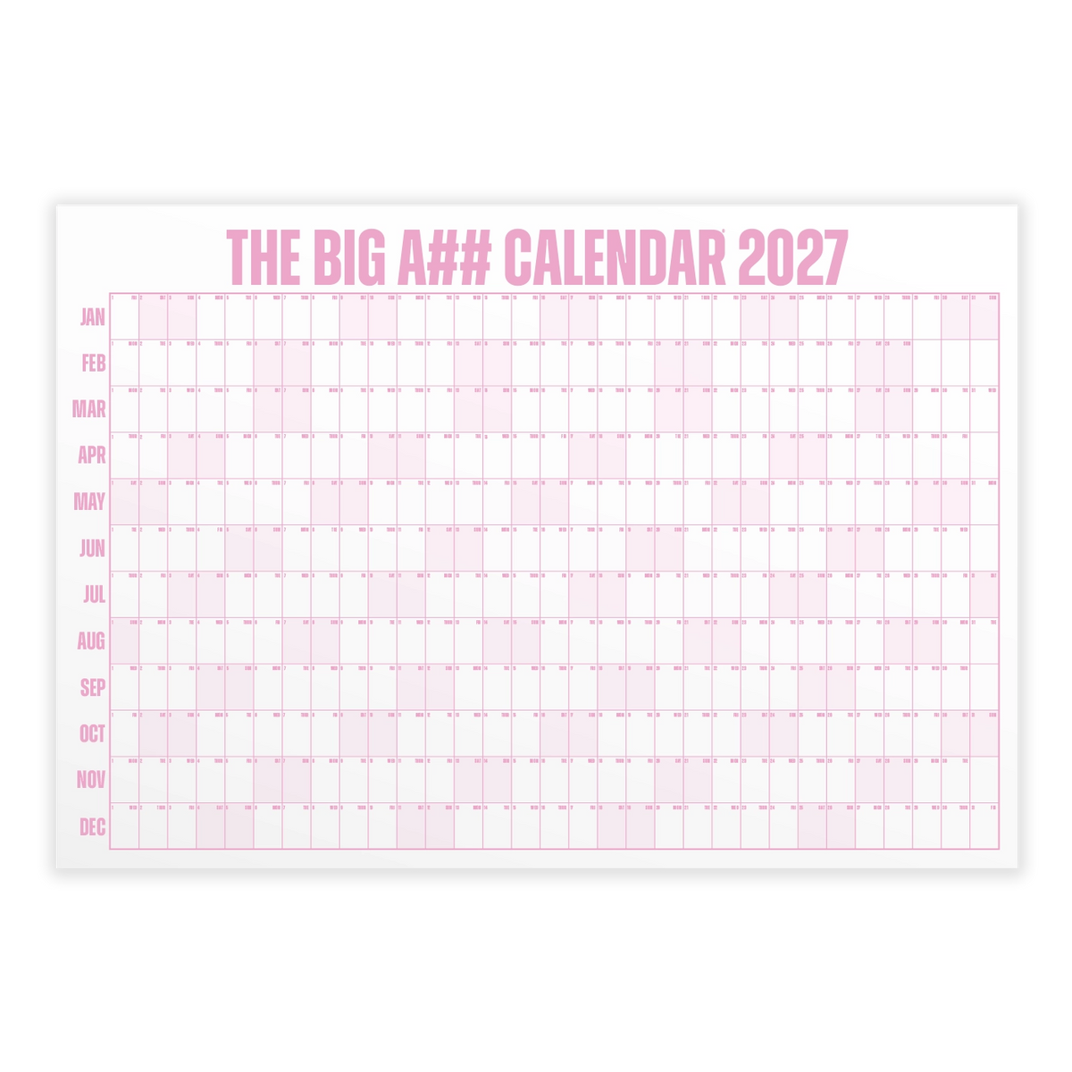 The Big A## Calendar