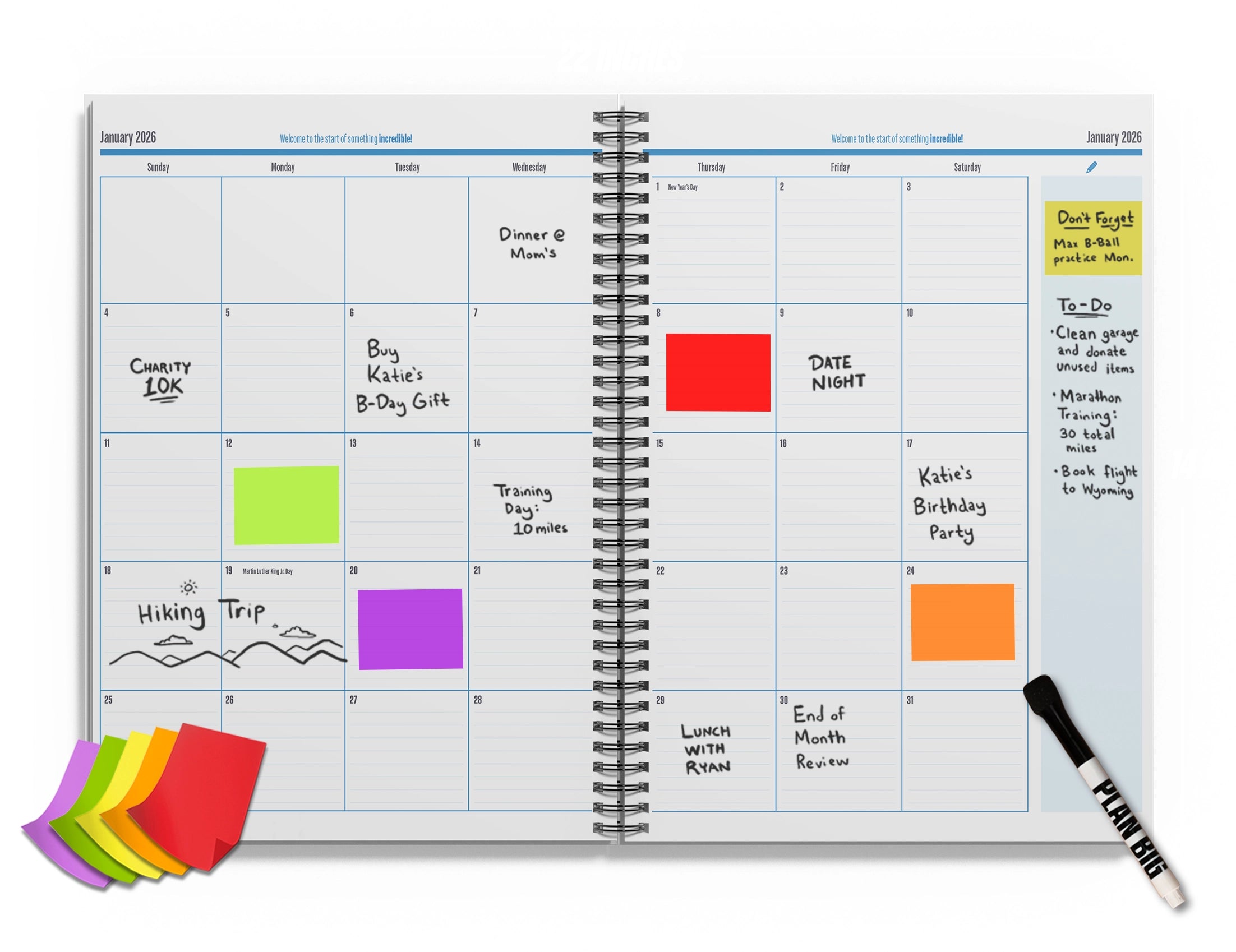 The Big A## Planner