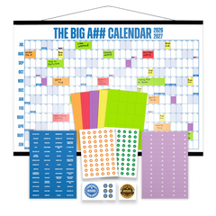 The Big A## Calendar Deluxe Bundle - Academic Year