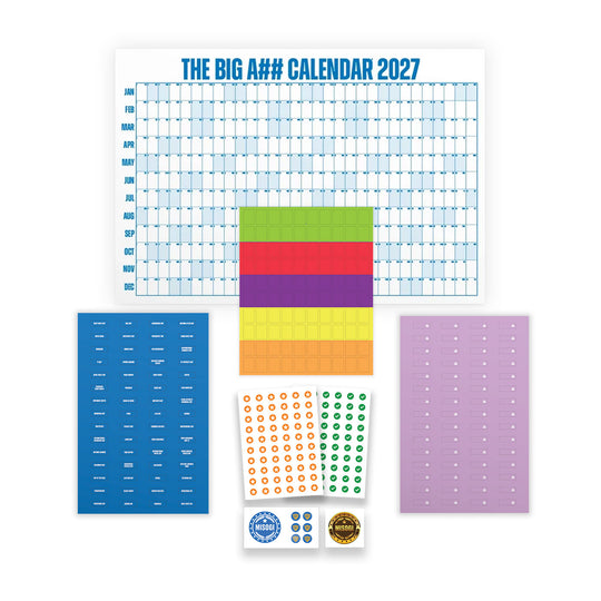 Big A## Sticker Kit - Mini
