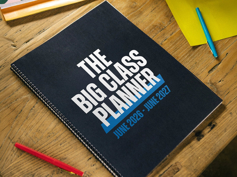 The Big Class Planner + Free Class Sticker Pack