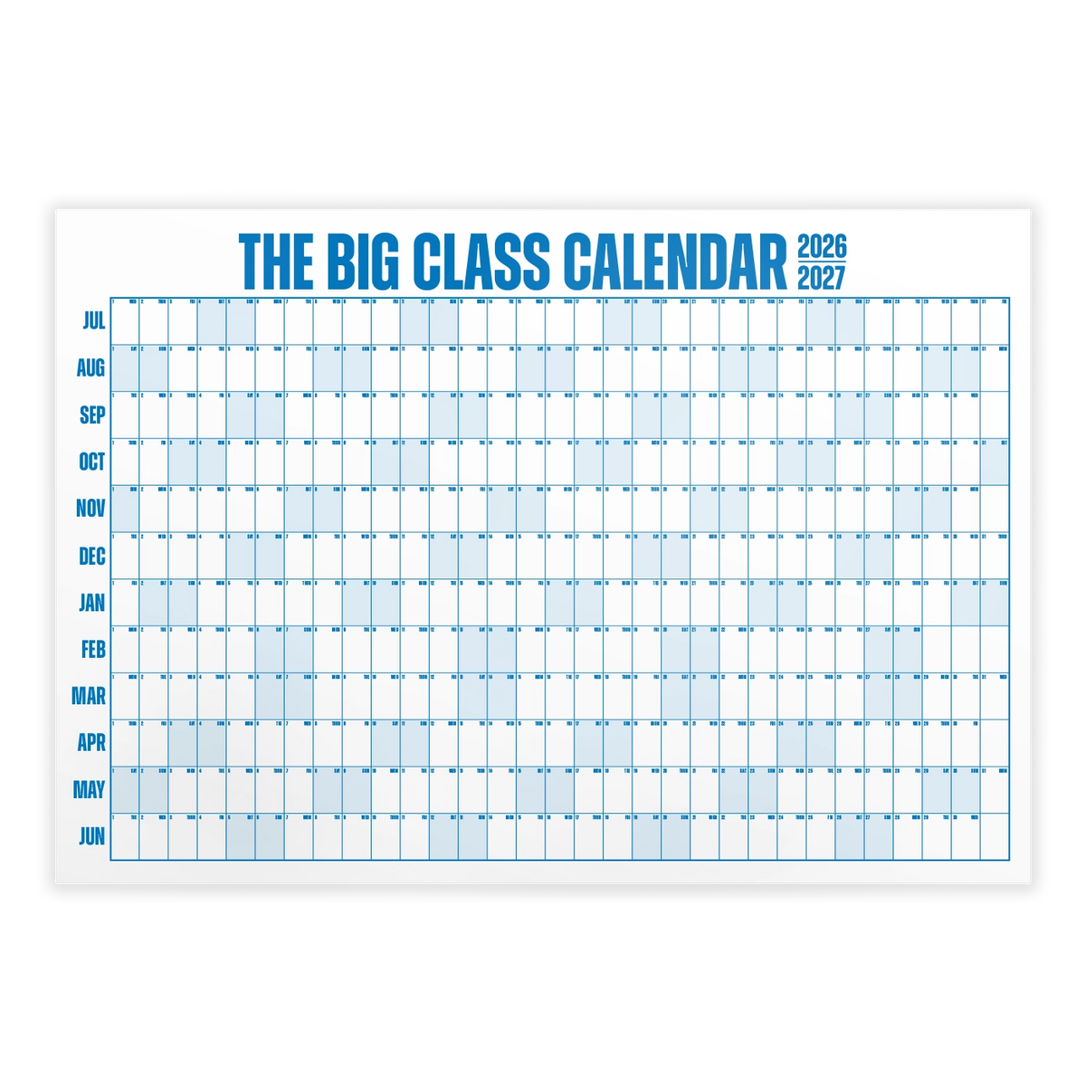 The Big Class Calendar - Academic Year