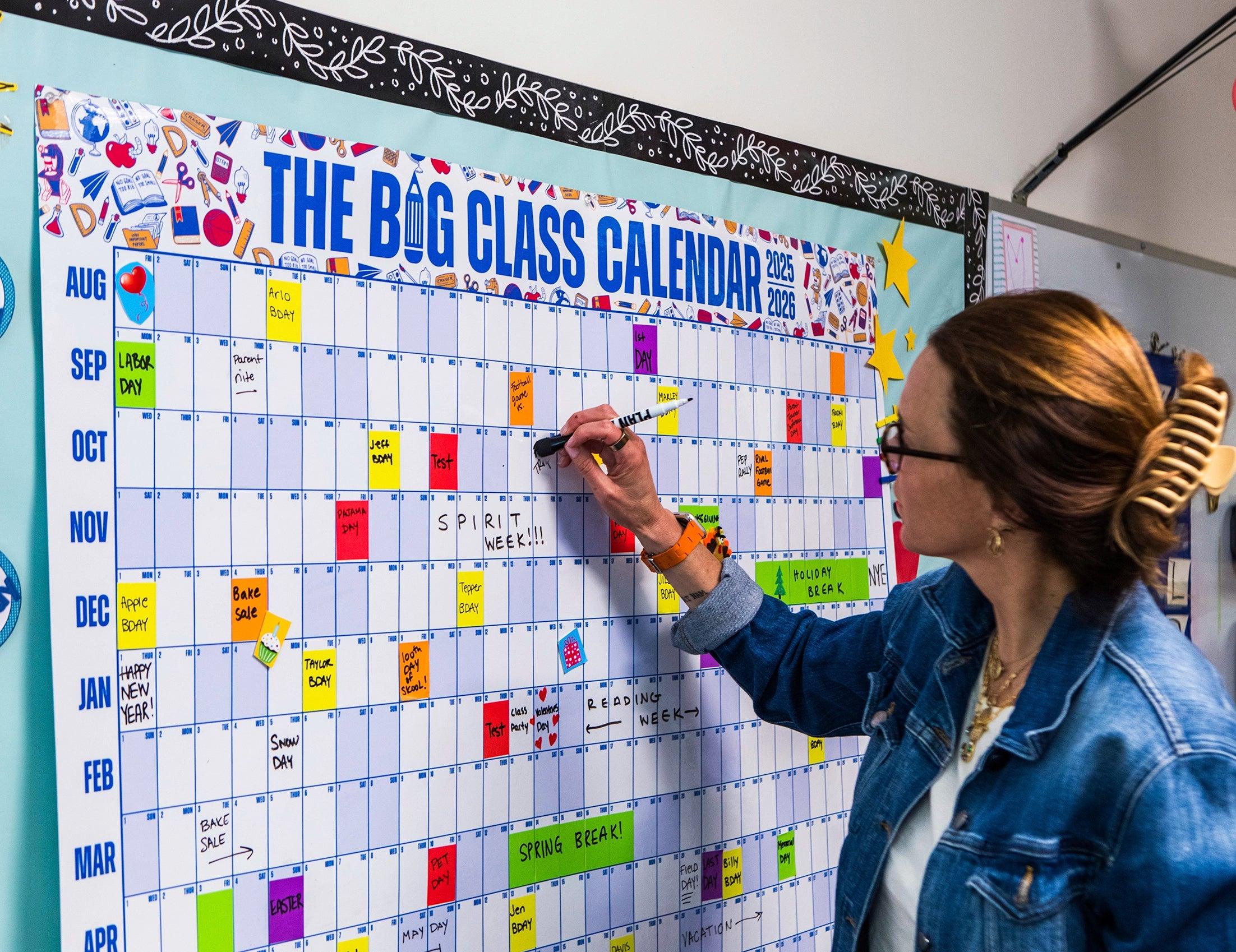 The Big Class Academic Calendar