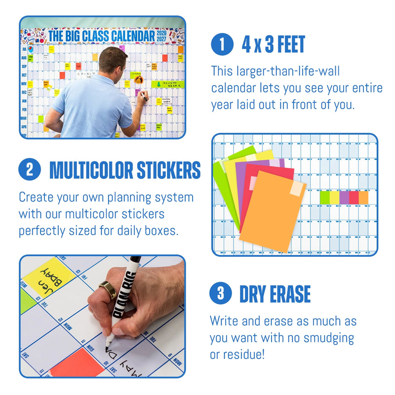 The Big Class Calendar - Academic Year