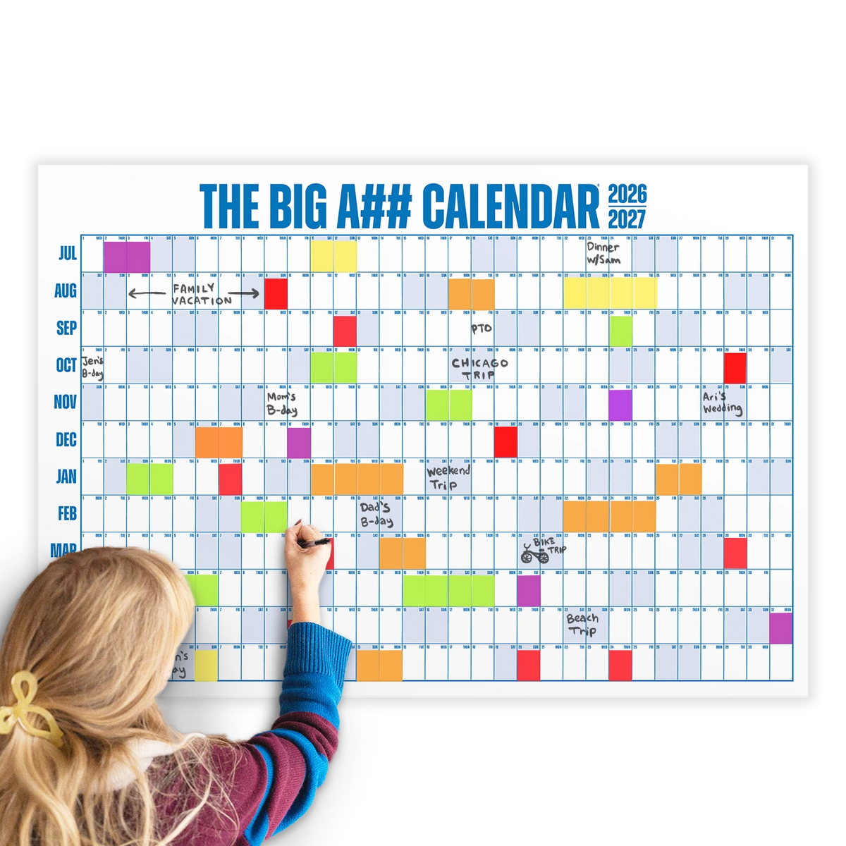 The Big A## Calendar - Academic Year