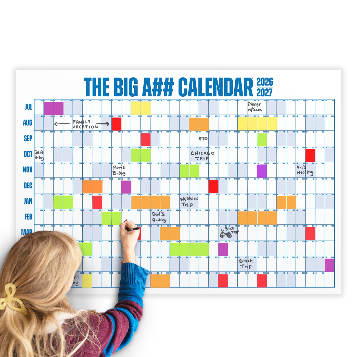 The Big A## Calendar - Academic Year