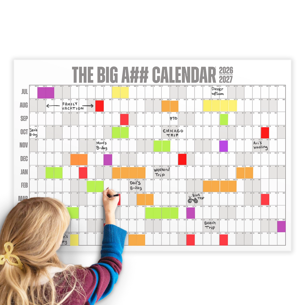 The Big A## Calendar - Academic Year