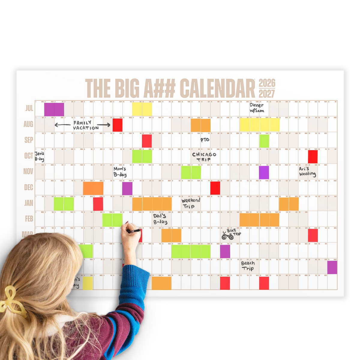 The Big A## Calendar - Academic Year