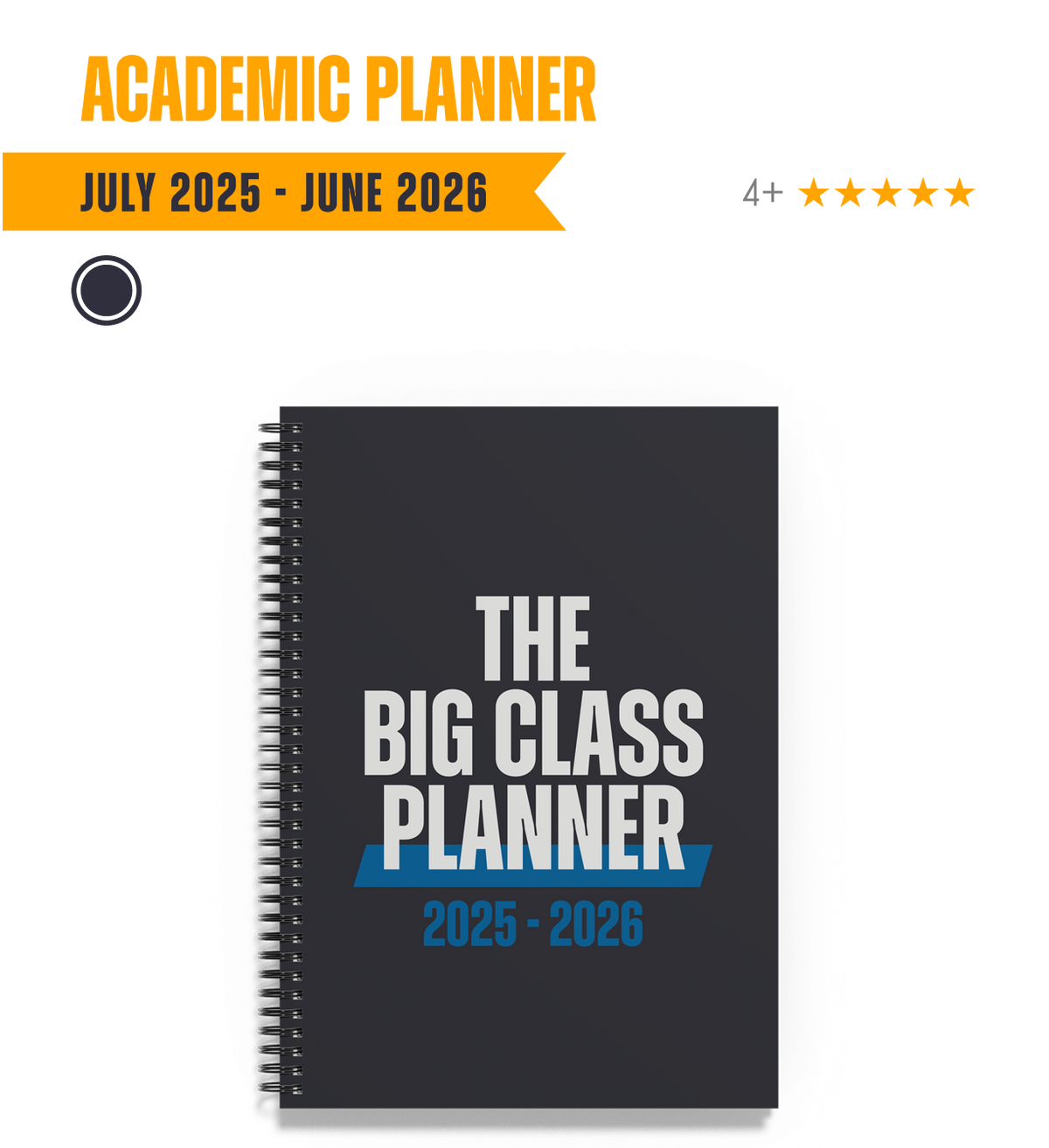 Academic calendars academic planners the big a calendar