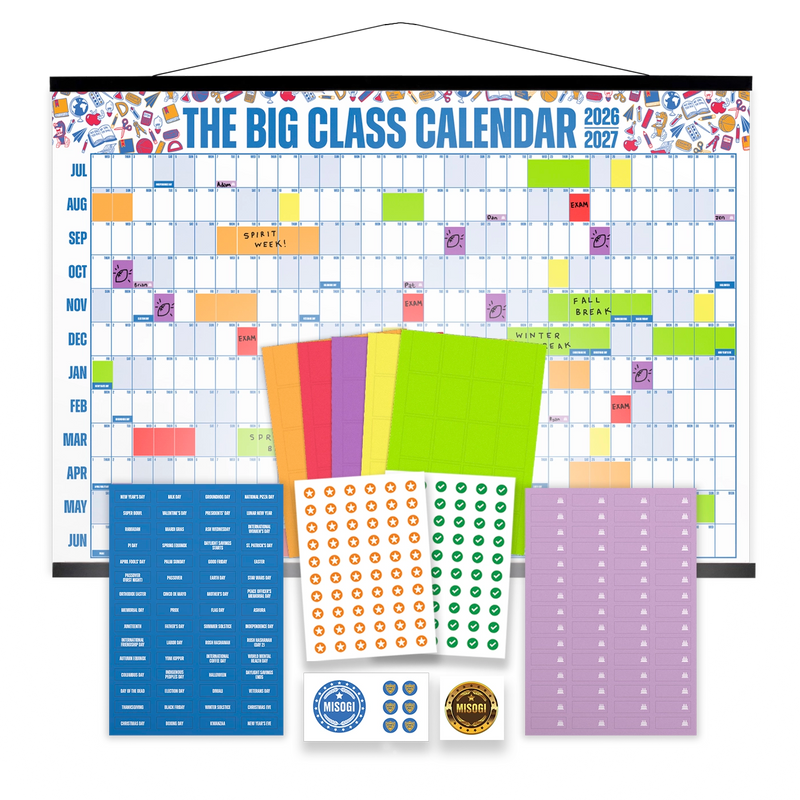 The Big Class Calendar Deluxe Bundle - Academic Year