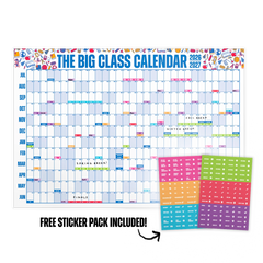 The Big Class Calendar + Free Class Sticker Pack