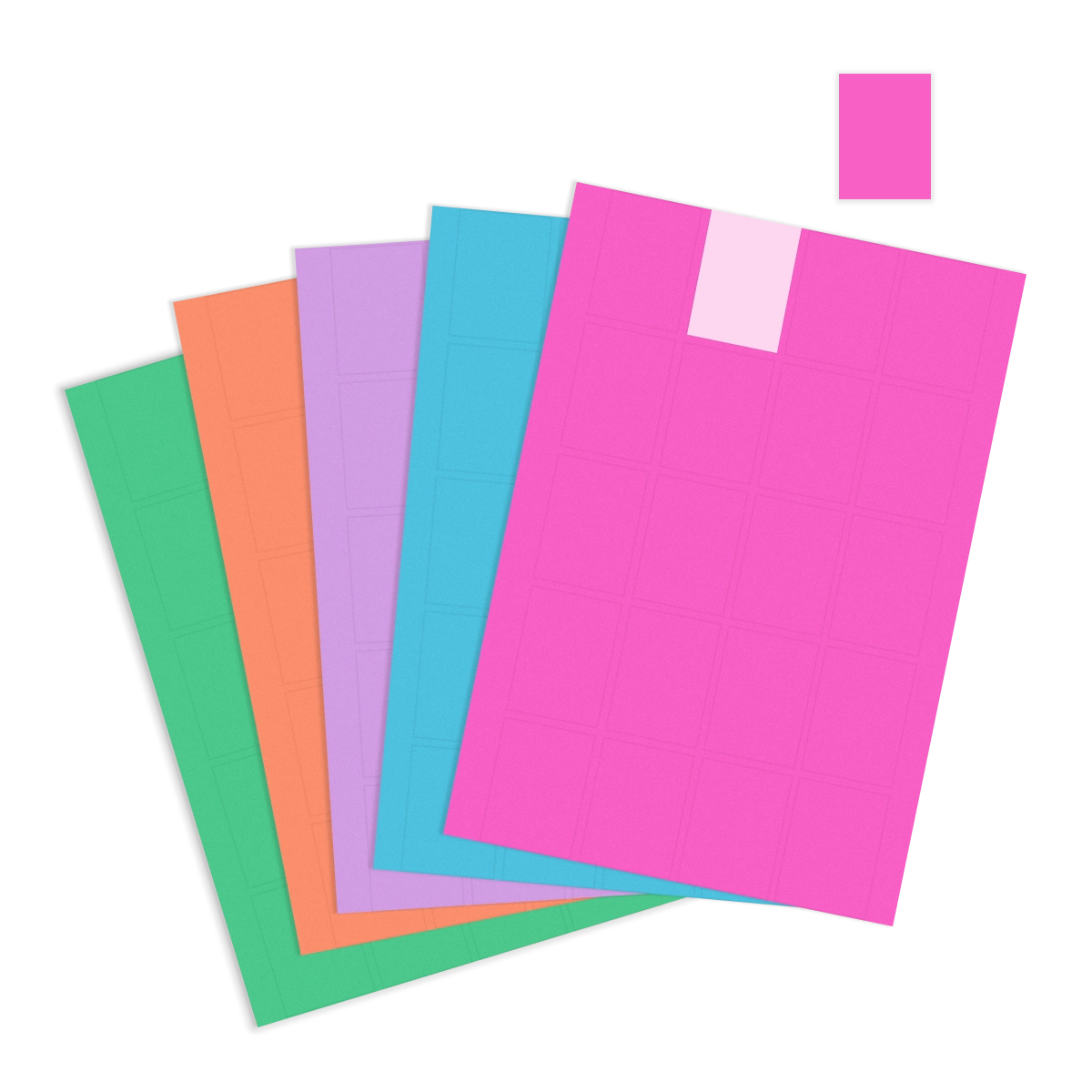 Expanded Multi-Color Sticker Pack