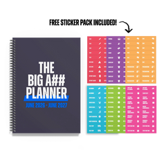 The Big A## Planner + Free Class Sticker Pack