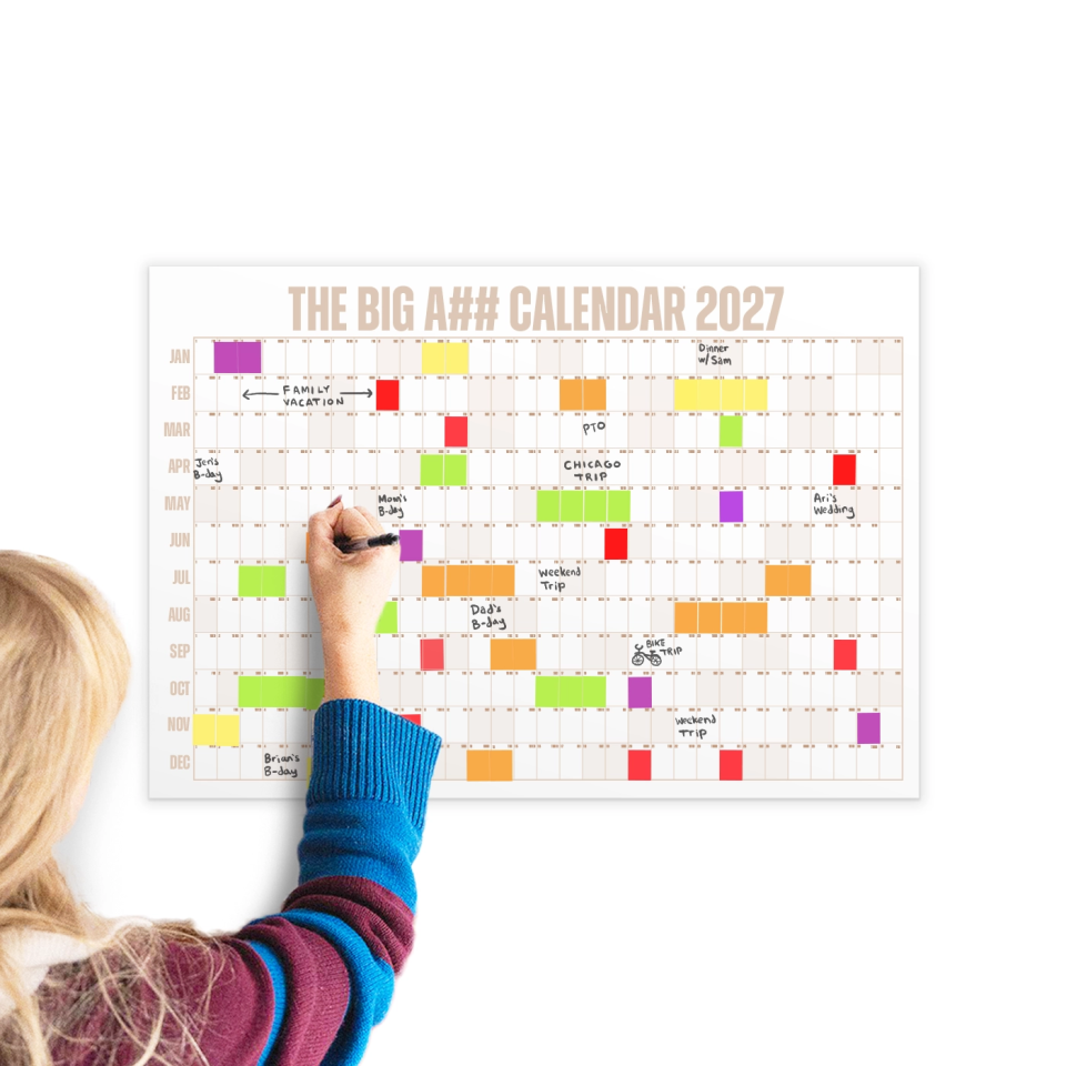 The Mini Big A## Calendar