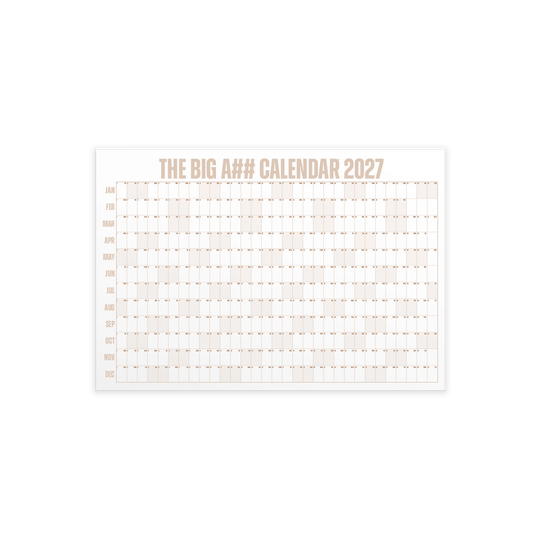 The Mini Big A## Calendar