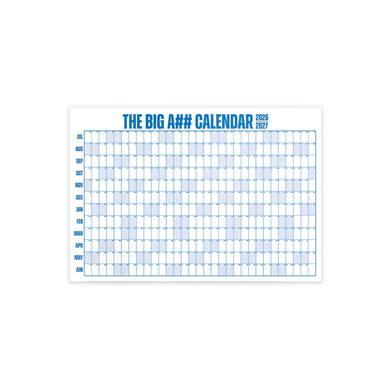The Mini Big A## Calendar - Academic Year
