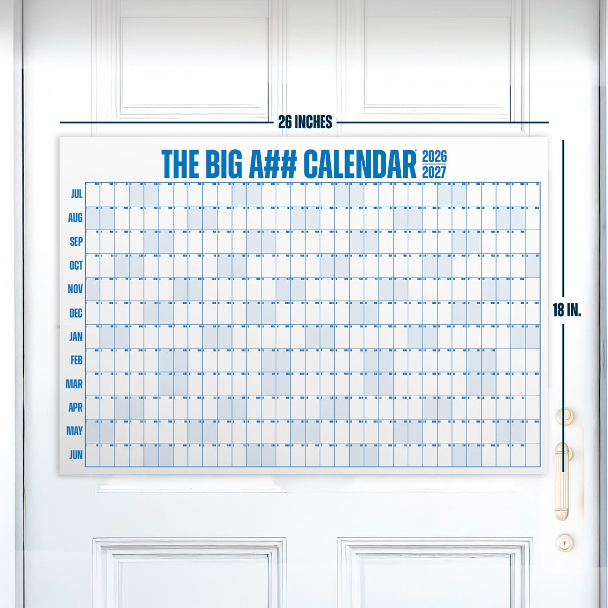The Mini Big A## Calendar - Academic Year