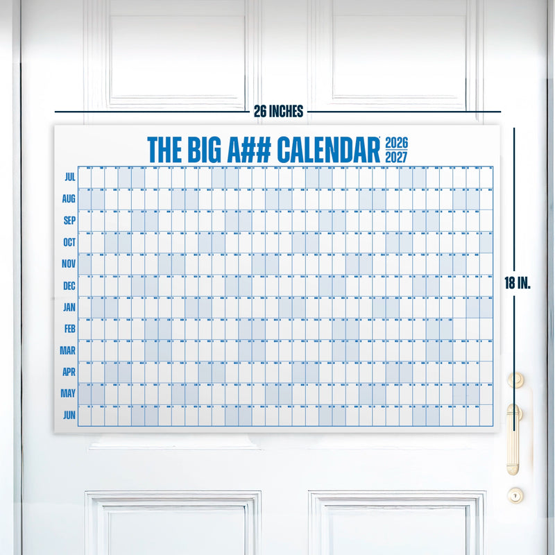 The Mini Big A## Calendar - Academic Year