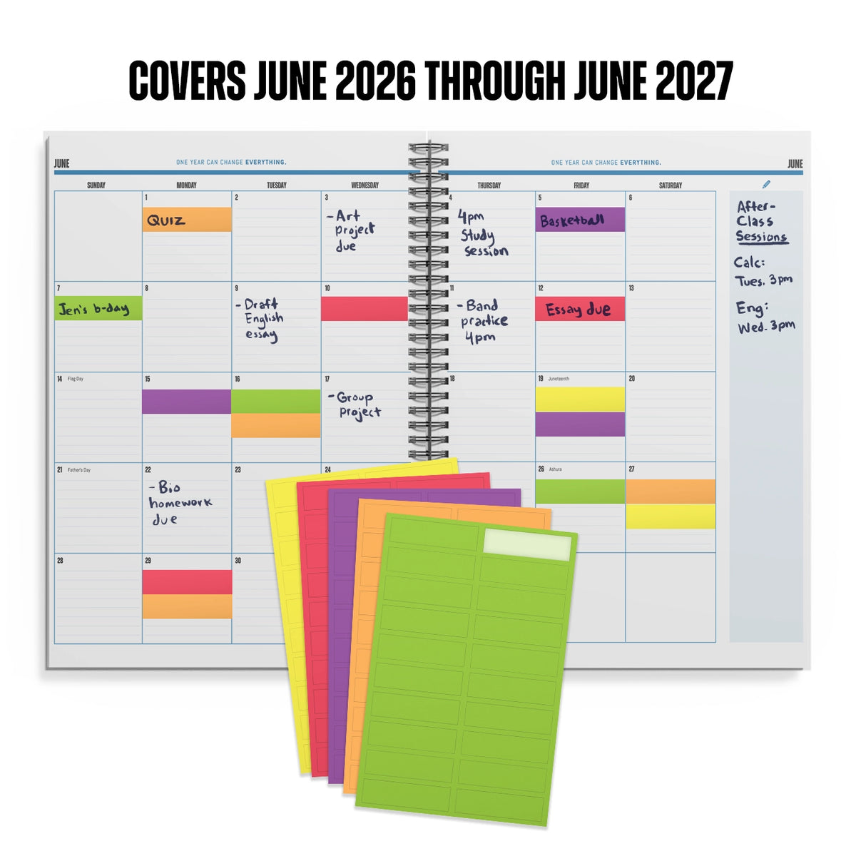 The Big Class Planner - Academic Year