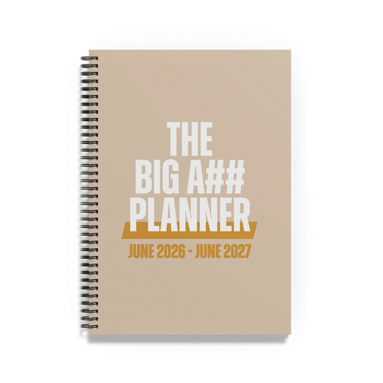 The Big A## Planner - Academic Year