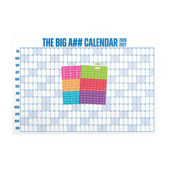 The Big A## Calendar + Free Class Sticker Pack