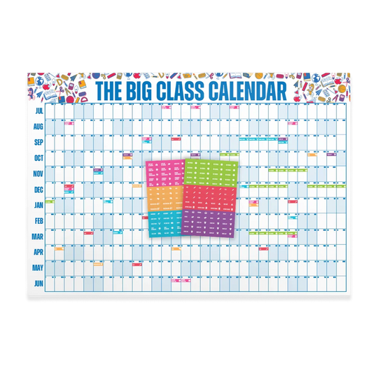 The Big Class Calendar + Free Class Sticker Pack